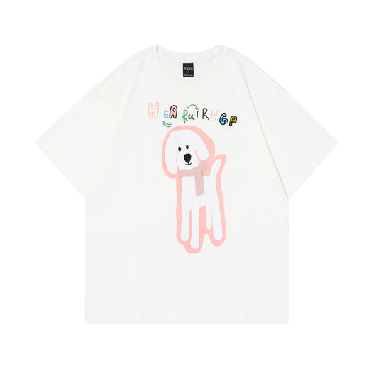 Camiseta Estampada Puppy Puff de Manga Corta para Hombre - Image 25