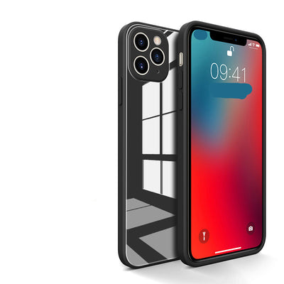 Funda iPhone 11/XS Cristal Líquido Borde Recto - Protección Premium Silicona - Image 14