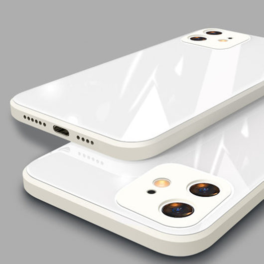Funda iPhone 11/XS Cristal Líquido Borde Recto - Protección Premium Silicona - Image 15
