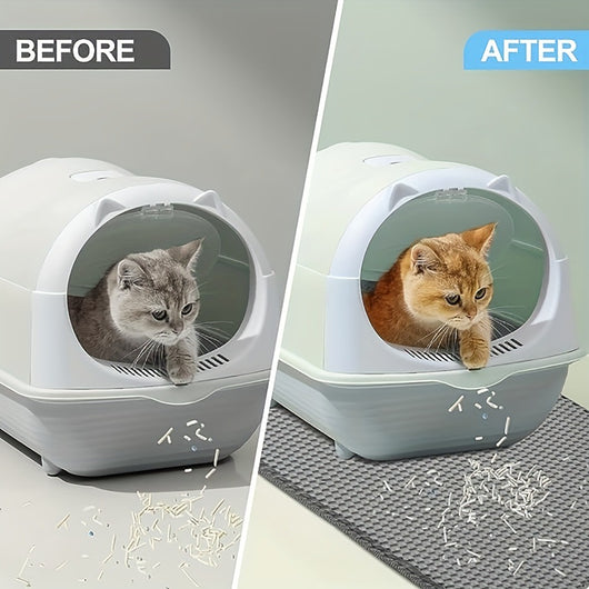 Tapete Absorbente Doble Capa para Arenero de Gatos - Image 46