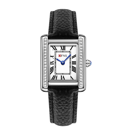 Reloj de Cuarzo para Parejas con Incrustaciones de Diamantes Retro - Image 9