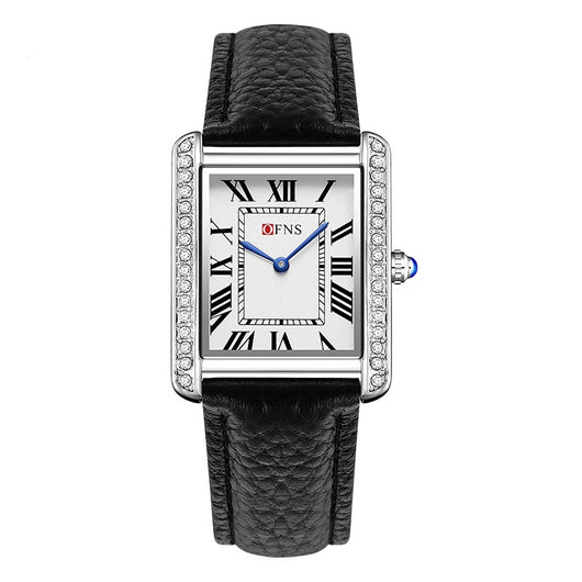 Reloj de Cuarzo para Parejas con Incrustaciones de Diamantes Retro - Image 11