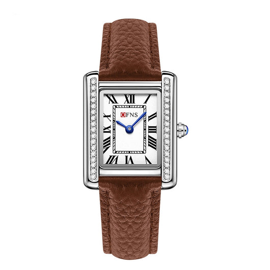 Reloj de Cuarzo para Parejas con Incrustaciones de Diamantes Retro - Image 12