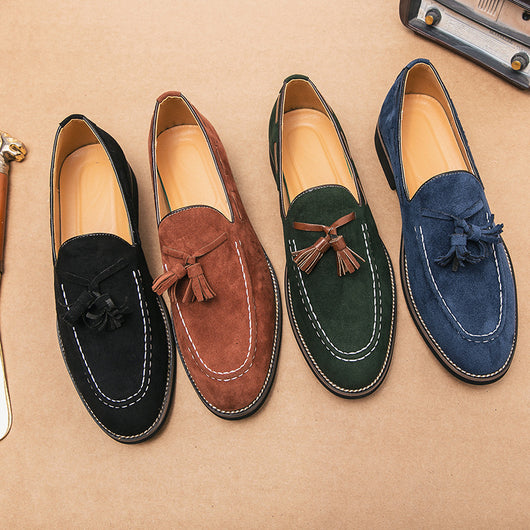 Mocasines de Ante para Hombre Talla Grande con Flecos - Cómodos y Elegantes - Image 22
