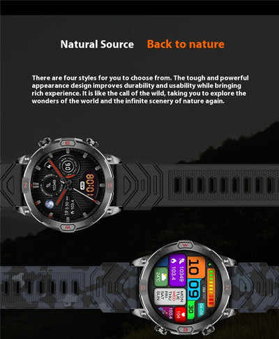 Reloj Deportivo Resistente con Pronóstico Climático y Cronómetro - Image 30