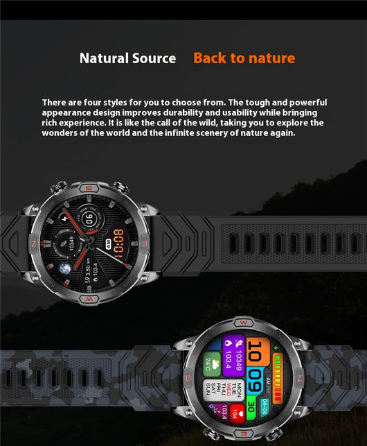 Reloj Deportivo Resistente con Pronóstico Climático y Cronómetro - Image 30