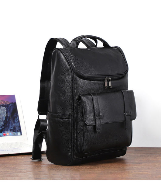 Mochila de Cuero Genuino Gran Capacidad Premium - Image 35