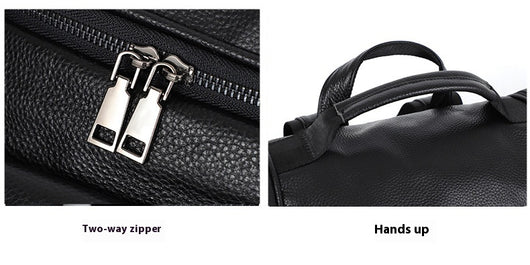 Mochila de Cuero Genuino Gran Capacidad Premium - Image 39