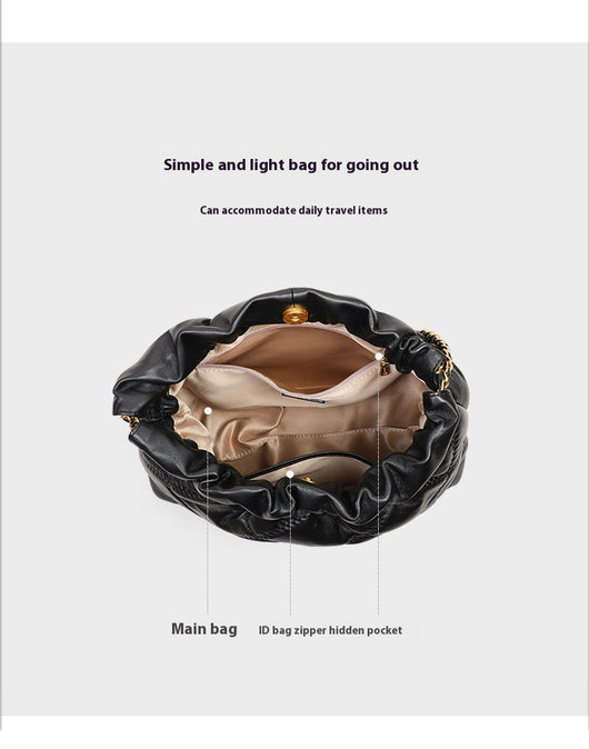 Bolso de Hombro Portátil de Gran Capacidad con Cadena para Mujer - Image 27