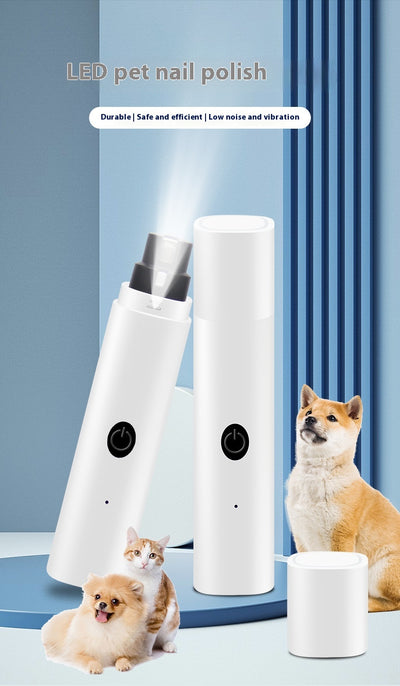 Cortauñas Eléctrico para Mascotas - Limador de Uñas Silencioso para Gatos y Perros - Image 20