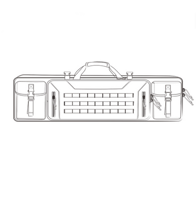 Bolsa de Pesca Profesional Tres Capas para Caña de Pescar y Equipo Outdoor - Image 7