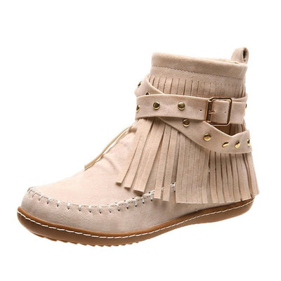 Botas Martin Cortas Talla Grande con Tachas y Hebilla - Estilo Casual Versátil - Image 9