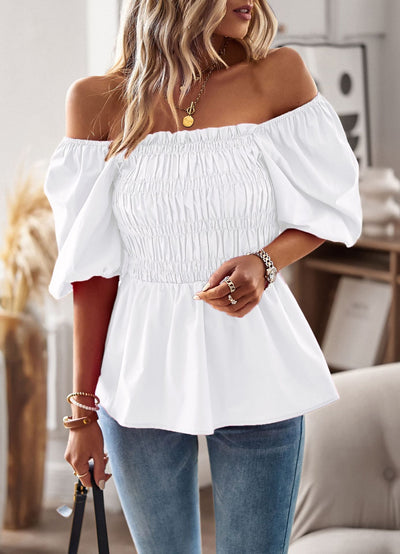 Blusa Cuello Cuadrado Efecto Reductor de Cintura - Image 50