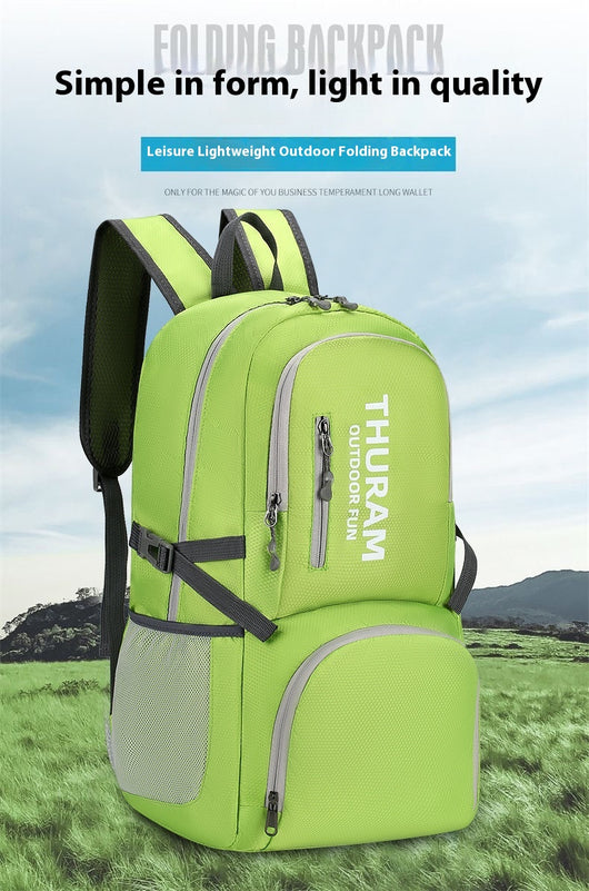 Mochila de Viaje Plegable de Gran Capacidad para Senderismo y Escalada - Image 13