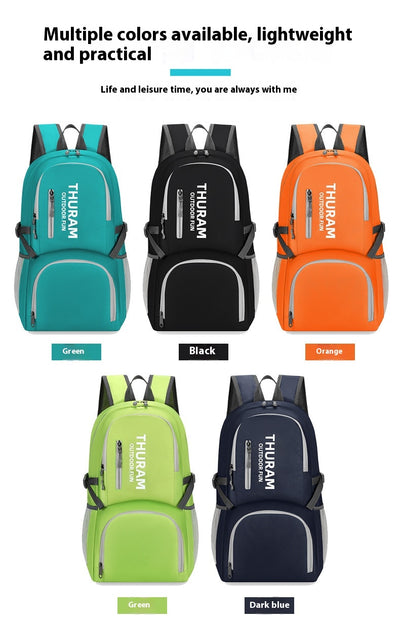 Mochila de Viaje Plegable de Gran Capacidad para Senderismo y Escalada - Image 14