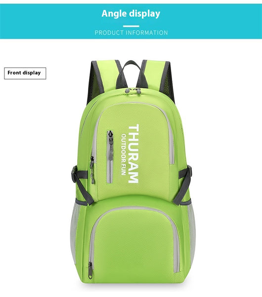 Mochila de Viaje Plegable de Gran Capacidad para Senderismo y Escalada - Image 17