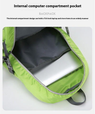 Mochila de Viaje Plegable de Gran Capacidad para Senderismo y Escalada - Image 18