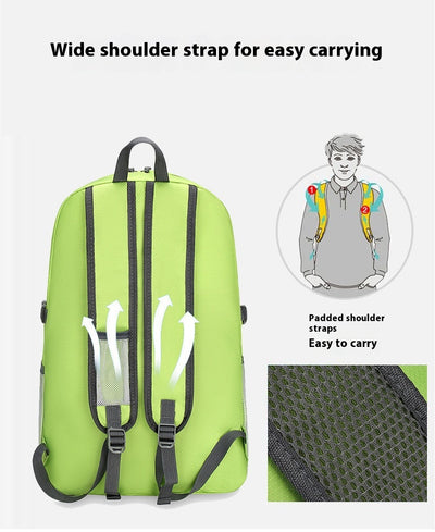 Mochila de Viaje Plegable de Gran Capacidad para Senderismo y Escalada - Image 22