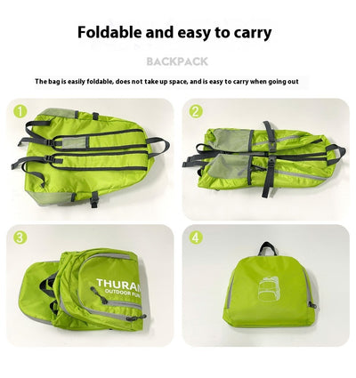 Mochila de Viaje Plegable de Gran Capacidad para Senderismo y Escalada - Image 23