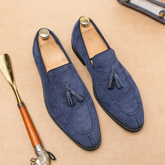 Zapatos de Cuero Ante Mate para Hombre - Estilo Moderno y Versátil - Image 18