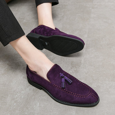 Zapatos de Cuero Ante Mate para Hombre - Estilo Moderno y Versátil - Image 20