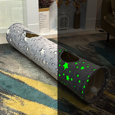 Túnel para Gatos con Efecto Luminoso Nocturno Dragón Rodante - Image 9