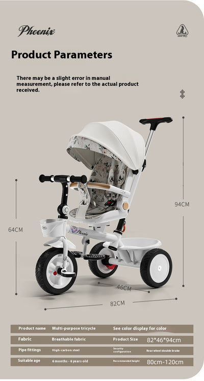 Triciclo Infantil Pedal - Carro Ligero para Niños - Image 33