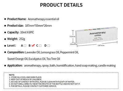 Set de Aceites Esenciales de Aromaterapia Lavanda Premium - Image 9