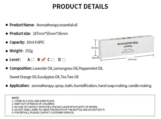 Set de Aceites Esenciales de Aromaterapia Lavanda Premium - Image 9