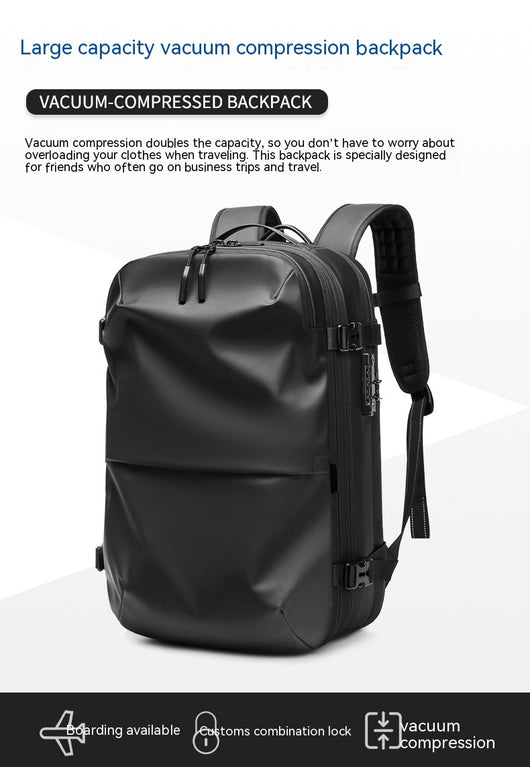 Mochila de Viaje Minimalista de Gran Capacidad Multifuncional para Hombre - Image 19