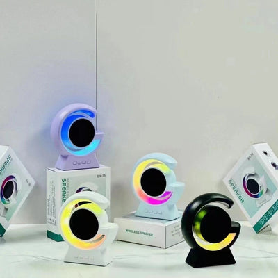 Parlante Bluetooth Portátil con Luz LED y Ranura para Tarjeta - Image 13