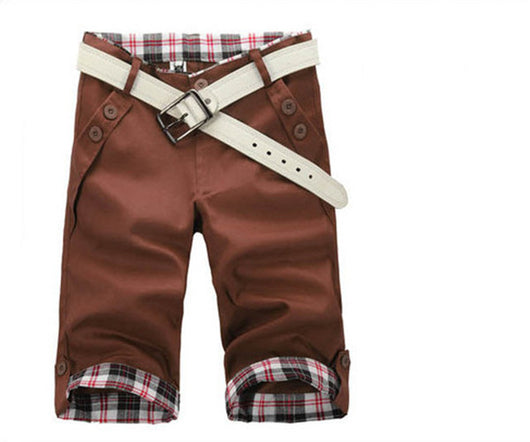 Pantalones Cortos Casuales de Cinco Puntos para Hombre - Image 8