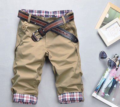 Pantalones Cortos Casuales de Cinco Puntos para Hombre - Image 11