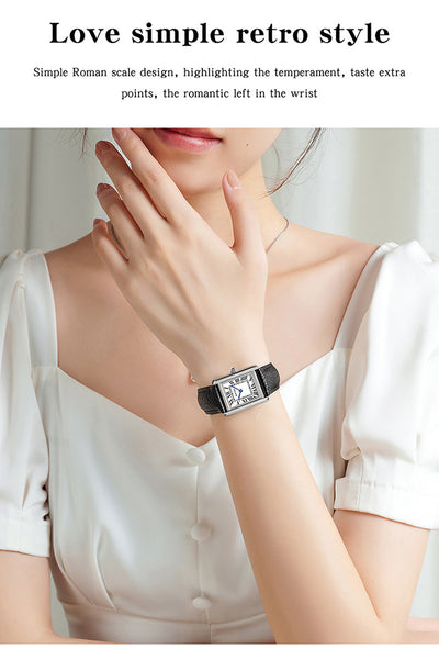 Reloj de Pareja Estilo Romano Resistente al Agua - Image 26