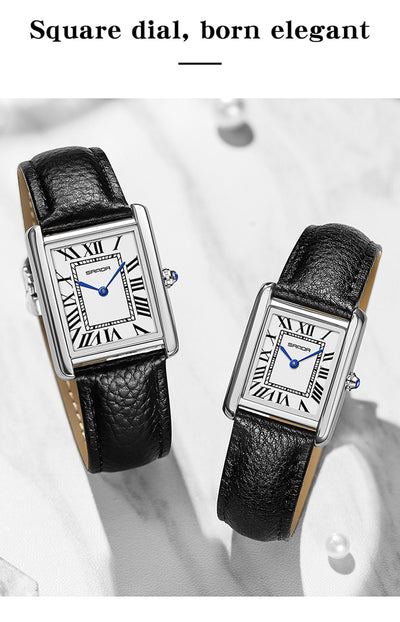 Reloj de Pareja Estilo Romano Resistente al Agua - Image 30