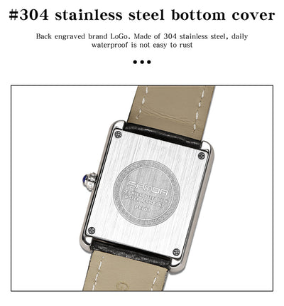 Reloj de Pareja Estilo Romano Resistente al Agua - Image 35