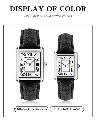 Reloj de Pareja Estilo Romano Resistente al Agua - Image 37