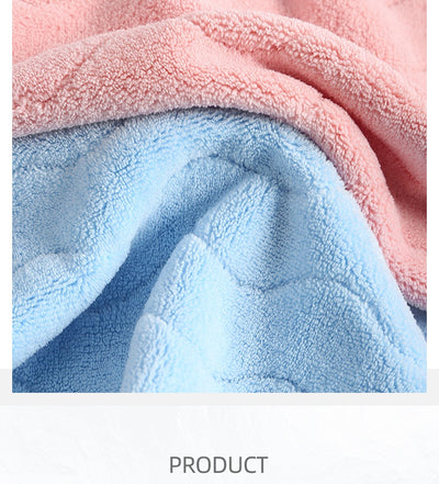 Toalla Facial de Microfibra Coral - Suave y Absorbente - Image 14