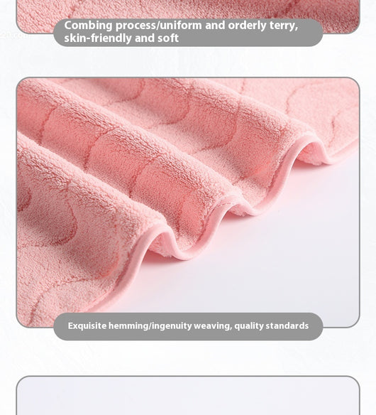 Toalla Facial de Microfibra Coral - Suave y Absorbente - Image 17
