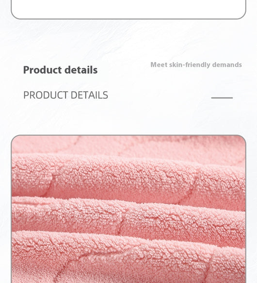 Toalla Facial de Microfibra Coral - Suave y Absorbente - Image 26