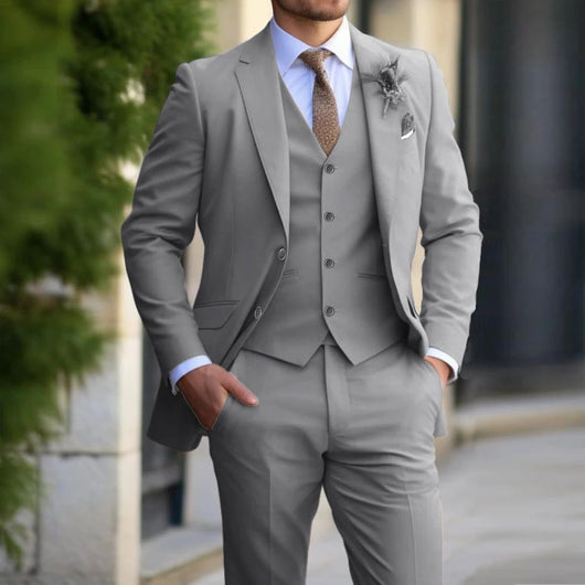 Traje Clásico para Hombre 3 Piezas Corte Slim Fit Premium - Image 11