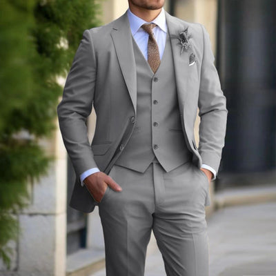 Traje Clásico para Hombre 3 Piezas Corte Slim Fit Premium - Image 13