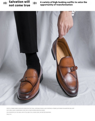 Zapatos de Cuero Premium con Cierre Fácil para Hombre - Image 26