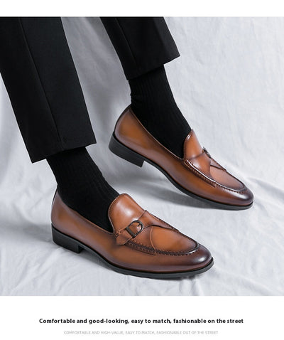 Zapatos de Cuero Premium con Cierre Fácil para Hombre - Image 43