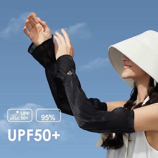 Mangas de Protección Solar UV Spinning Ice para Mujer - Frescas y Cómodas - Image 10