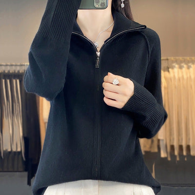 Cardigan de Lana Cuello Alto para Mujer - Colección Otoño Invierno - Image 19