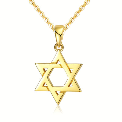 Dije Hexagrama en Plata S925 - Símbolo de Protección y Equilibrio - Image 9