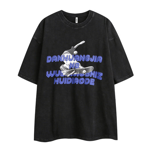 Camiseta Vintage Desgastada Unisex para Verano - Image 25