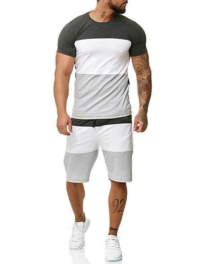 Conjunto Deportivo Hombre con Diseño a Contraste - Camiseta y Pantalón - Image 13