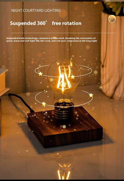 Lámpara Decorativa de Escritorio con Bombilla Suspendida - Image 9